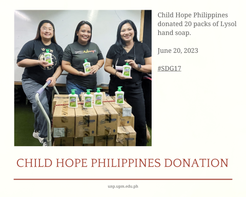 Child Hope Philippines Donation